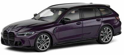 ソリド 1/43 BMW G81 M3 ツーリング 2023 (バイオレット)【S4315401】 ミニカー