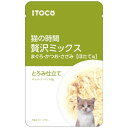 猫の時間 贅沢ミックス まぐろ・かつお・ささみ ほたて味 60g イトウアンドカンパニーリミテッド ネコTゼイタクササミホタテ60G