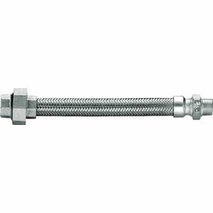 乐天商城 - 南国フレキ工業 ユニオン・ニップル型フレキ 継手FcmB 40A×500L NK190-40-500
