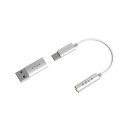 AZLA ハイレゾ対応Type-C DACケーブル(シルバー) AZL-A100-SLVAZLA Smart DAC A100