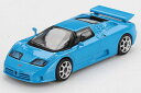 MINI-GT 1/64 ブガッティ EB110 スーパースポーツ ブルー ブガッティ(左ハンドル)【MGT00890-L】 ミニカー