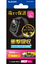 エレコム アップルウォッチ 衝撃吸収 フィルム 2枚入 【 Apple Watch Series 10 42mm 対応 】 全面保護 高透明 傷修復 指紋防止 気泡防止 AW-24BFLAPKRG(2)