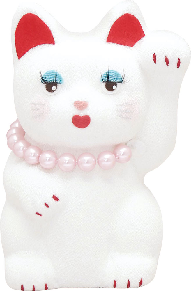 京都 リュウコドウ まつげのニャンお洒落招き猫 040-0912 [0400912]