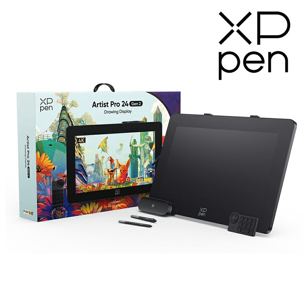 XP-PEN Artist Pro 24（Gen2） 4K（ブラック） ART240UH_JP