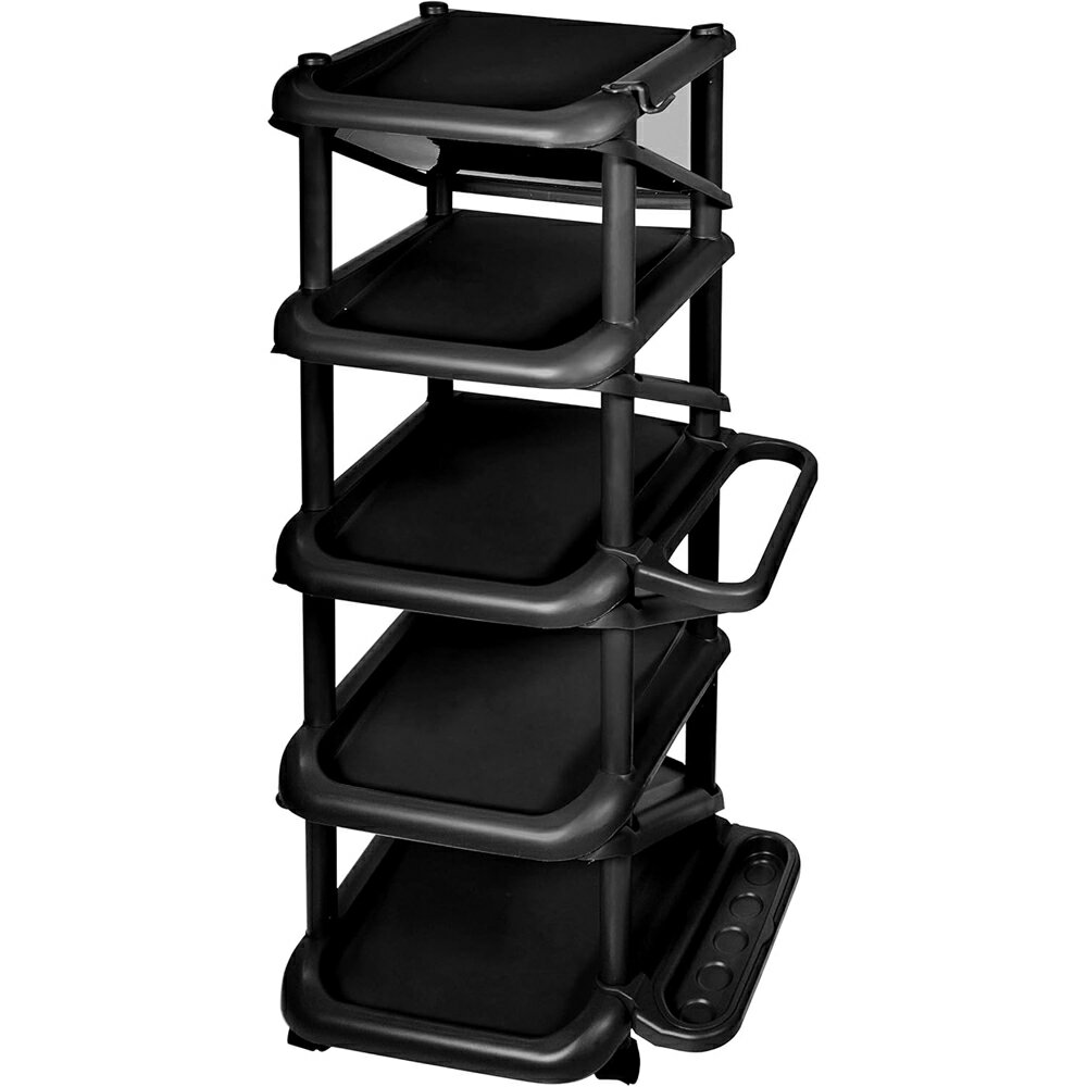 吉川国工業所 シューズラック エタージ 9段（ブラック） シユ-ズラツクエタ-ジ9ダンBK ライクイット(li..