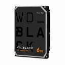 Western Digital|ウエスタンデジタル 3.5インチ内蔵ハードディスク WD BLACK 3.5 ゲーミング用 ハードディスクドライブ 6TB WD6004FZBX