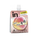 inゼリー フルーツ食感 もも 150g 森永 インゼリ-フル-ツシヨツカンモモ