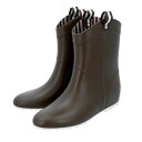 Angel Fit(エンジェルフィット) レディース ミドル丈ブーツ(BROWN・サイズ:L 24-24.5cm) BF016908-1C-2C