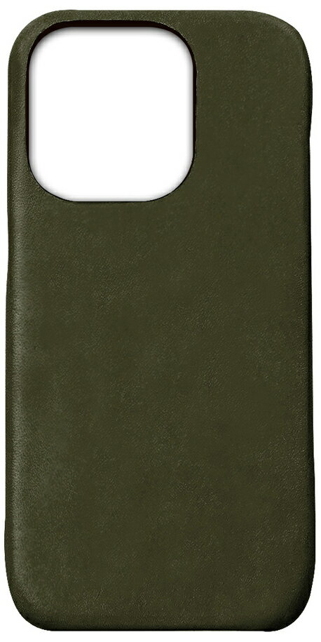 abbi iPhone 16 Pro Max用 LISCIO イタリアンレザー MagSafe対応バックカバー（オリーバ） ABS27393I16PM