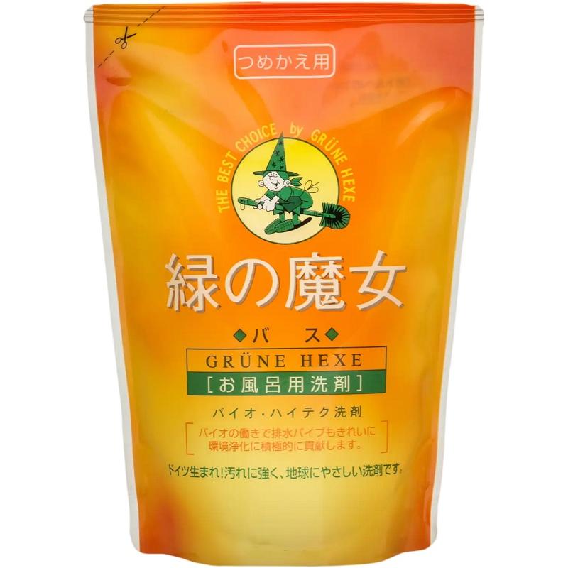 緑の魔女 お風呂用液体洗剤 つめかえ用 360ml ミマスクリーンケア ミドリノマジヨ...