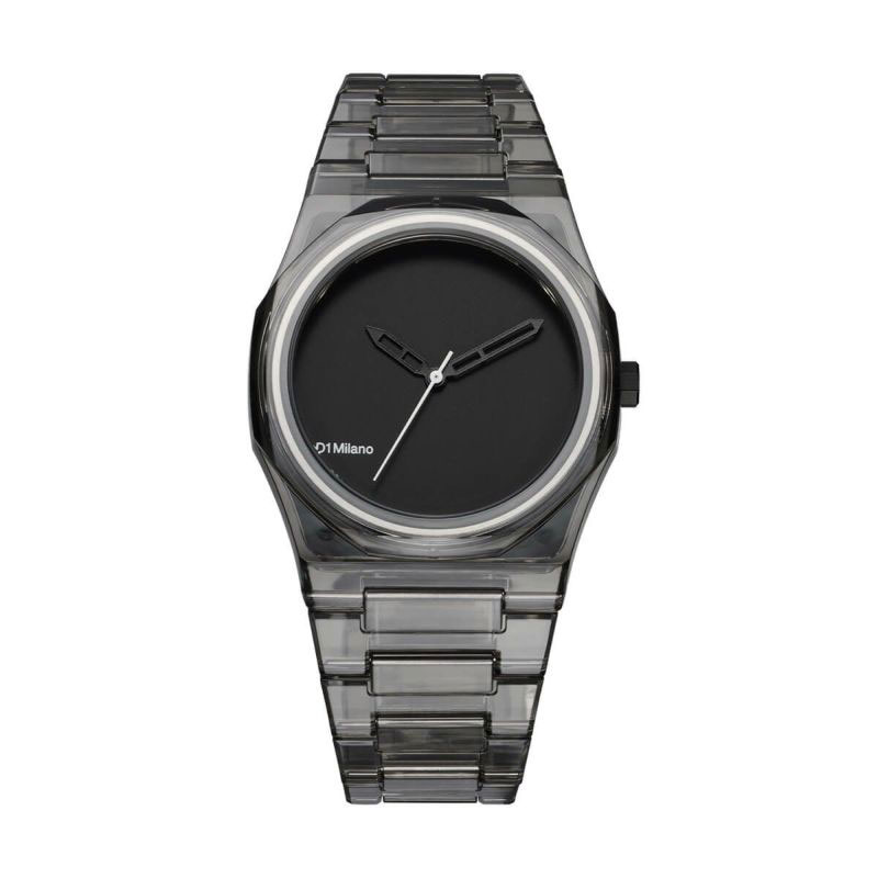 ORIS - D1 MILANO 【国内正規品】ナイロン　クリアブラック クオーツ　ユニセックスタイプ NYBJ02【返品種別B】