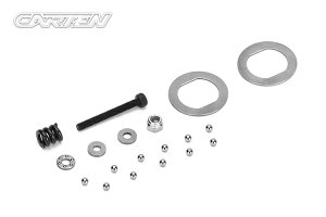 川田模型 CARTEN M210用 ボールデフパーツセット【NBA236】 ラジコンパーツ