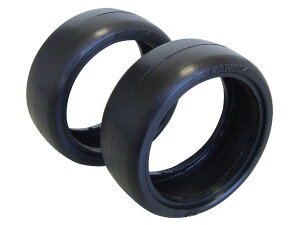 川田模型 スリックタイヤKM36(TC用):2個入【TUB4036】 ラジコンパーツ