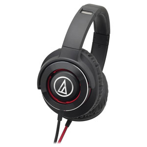 ATH-WS770-BRD オーディオテクニカ ダイナミック密閉型ヘッドホン ブラックレッド audio-technica SOLID BASS