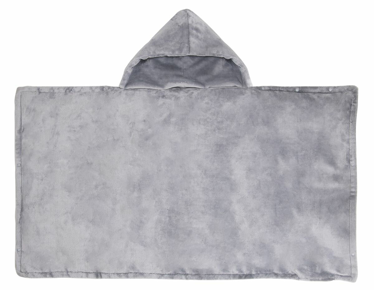 ゼピール 電気ひざ掛け毛布（160×140cm ホットローブタイプ・フード付き） ZMB-53A 【暖房器具】ZEPEAL [ZMB53A]