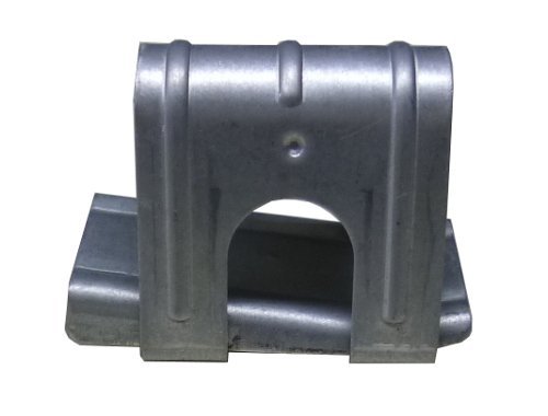 シンセイ 角バンド 10P（φ22×22mm） 37959 ビニールハウス用固定部品