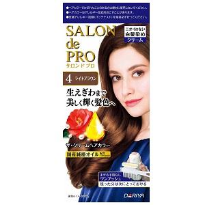 楽天Joshin web 家電とPCの大型専門店サロンドプロ ザ・クリームヘアカラー（白髪用）4（ライトブラウン） ダリヤ Sザ・クリ-ム 4