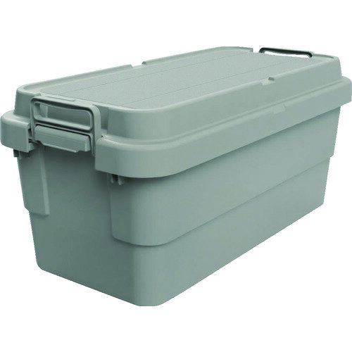 トラスコ中山 トランクカーゴ フラット天板仕様 70L グレー GYCF-70 トラスコ中山