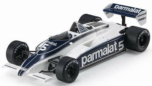 Hot Wheels - TOPMARQUES 1/18 ブラバム BT49C 1981 ドイツGPウィナー No.5【GRP130A】 ミニカー