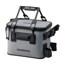 ロッドレストタックルバッグ レスト2 22L(グレー) シマノ ロッドレスト タックルバッグ (レスト2/ハードタイプ) 22L グレー SHIMANO BK-...