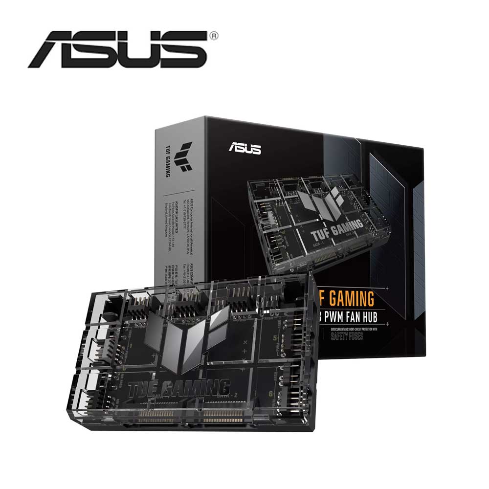 ASUS｜エイスース TUF Gaming ARGB PWM Fan Hub TUF/ARGB/FAN/HUB