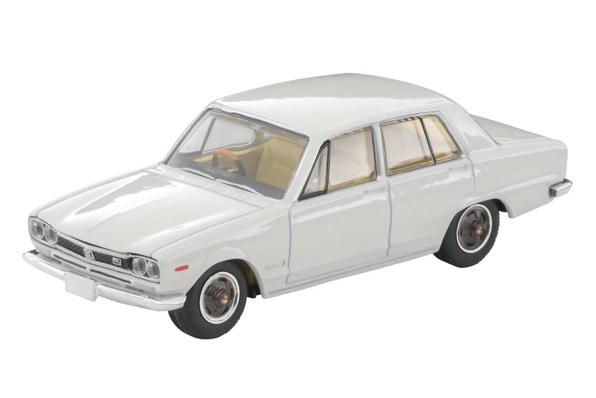 トミーテック 1/64 LV-163c 日産 スカイライン 2000 GT-X （白） 72年式【334392】 ミニカー