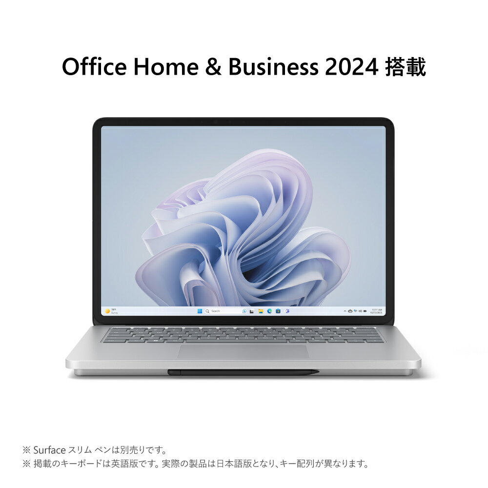 Microsoft|マイクロソフト Surface Laptop Studio2(Core i7/16GB/512GB/Office Home & Business 2024 /iGPU)- プラチナ EP2-19209(LI7/512/P