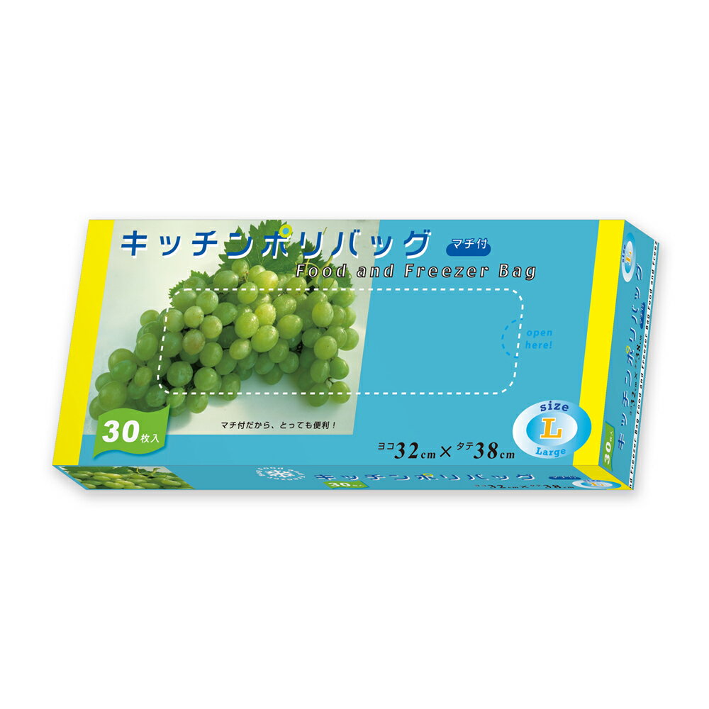 オルディ キッチンポリバッグマチ付 L 半透明 30P CS-BL-30(オルデイ)