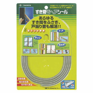 槌屋 すき間モヘヤシール 幅6mm×長さ2m（ゴールド）1巻 NO6040LBR