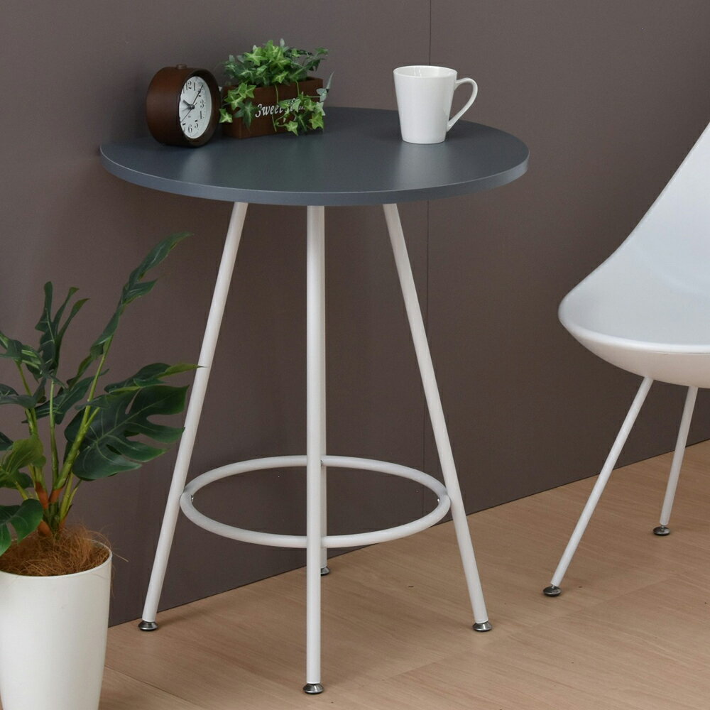 NKDT0271MODGY B.Bファニシング Noko カフェテーブル(ダークグレー) [NKDT0271MODGY]