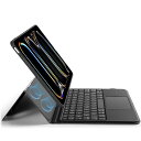 ESR iPad Pro 11インチ M4(2024)用 取り外し可能マグネット式カバー Ascend Keyboard Case(Black) ESR529