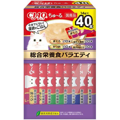 楽天市場】猫 チュール 総合栄養 40本の通販