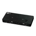 ラトックシステム 8K30Hz対応 DisplayPortパソコン切替器 RS-260DP-8K