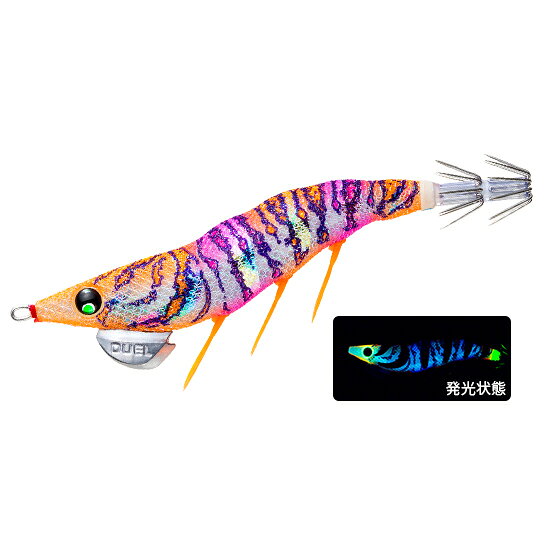 DUEL イージーQ ダートマスター ラトル 3号(9 BLMM/ブルー夜光マーブルマーブル) A1741-BLMM デュエル 餌木 エギ