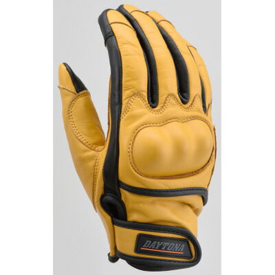 デイトナ HBG-110 カウレザープロテクターグローブ （イエロー・サイズ M） 17760 DAYTONA