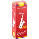 SR2735R バンドーレン テナーサクソフォンリード(JAVAファイルドレッドカット・3-1/2)5枚入り Vandoren JAVA FILED-RED CUT