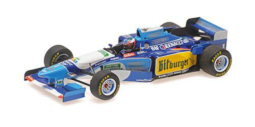 ミニチャンプス 1/43 ベネトン ルノー B195 ミハエル・シューマッハ ブラジルGP 1995 ウィナー【517950101】 ミニカー