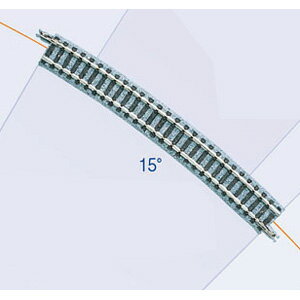 ［鉄道模型］トミックス (Nゲージ) 1853 ファイントラック カーブレールC541-15(F) 4本セット