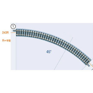 KATO HOゲージ 直線線路 246mm 4本入 2-150 鉄道模型用品 送料無料