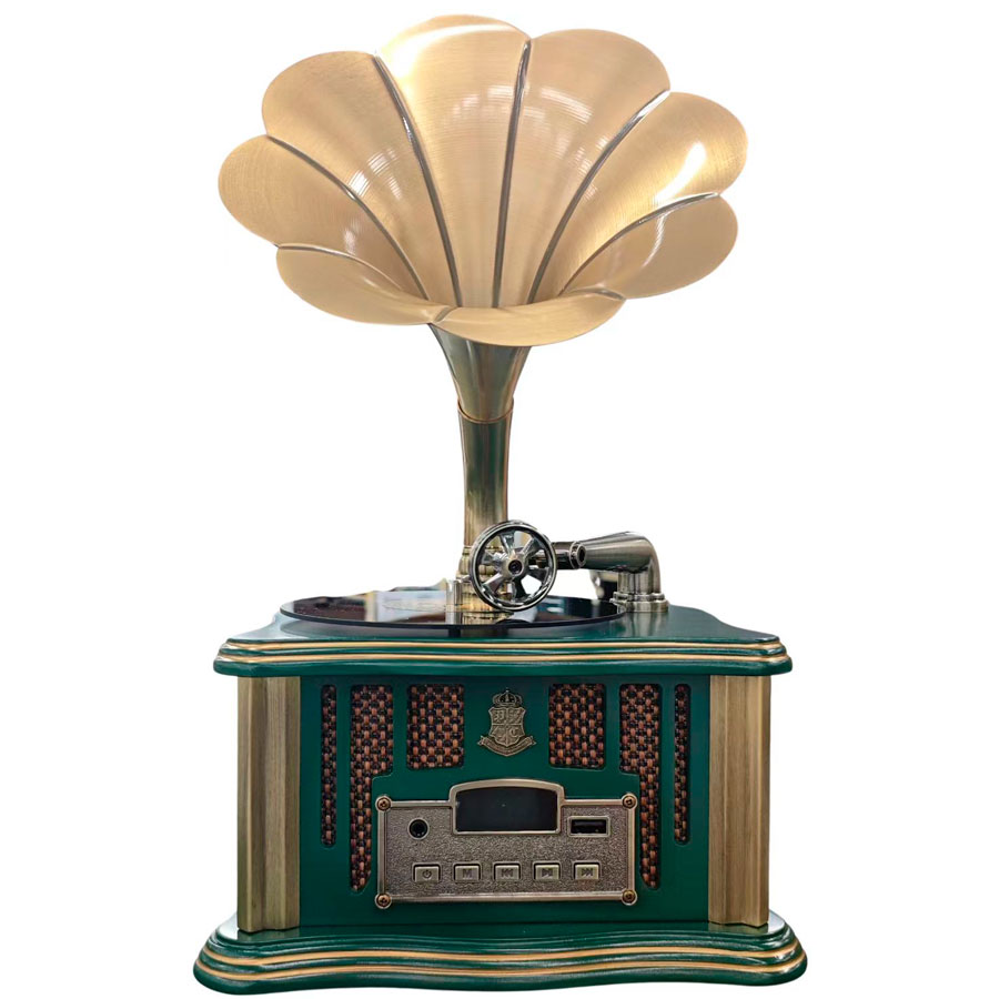 PASSON FMラジオ・Bluetoothスピーカー【FM専用】 MI1901C-GR KAY BRIGHT