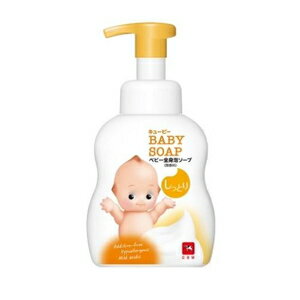 キューピーしっとり全身ソープ泡タイプ ポンプ付400ml 牛乳石鹸共進社 キユ-ピ-シツトリゼンシンアワSP