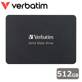 Verbatim|バーベイタム 【国内正規品】Verbatim 内蔵SSD Vi550 SATA III 2.5インチ 512GB 49352-J