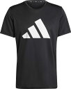 IEJ89-IL7235-J/S アディダス RUN IT TEE(ブラック・サイズ:J/S) adidas(4)