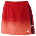 YO-26180-601-XO ヨネックス レディース スカート(インナースパッツ付)(コーラル・サイズ:XO) YONEX(4)