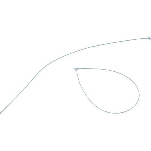 トラスコ中山 タグ付け用ループ230mm ナチュラル 100本入 TTF-230-NR トラスコ中山(4.0)