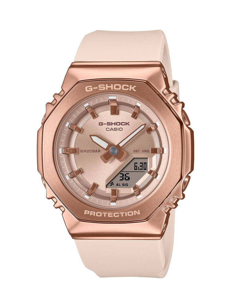 CASIO - カシオ 【国内正規品】G-SHOCK（ジーショック） クオーツ　レディースタイプ GM-S2110PG-4AJF [GMS2110PG4AJF]【返品種別A】
