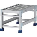 CSBC133WS アルインコ 作業台(天板縞板タイプ)1段 天板寸法300×600mm 高0.3m【他商品との同時購入不可】メーカー直送品(沖縄県・離島はお届...