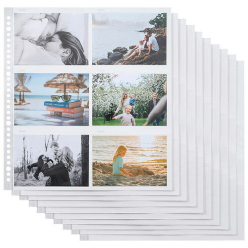 ハクバ フォトシステムファイル用替台紙［Lサイズ/120枚収納（10シート入）］ APSF-SSL HAKUBA...