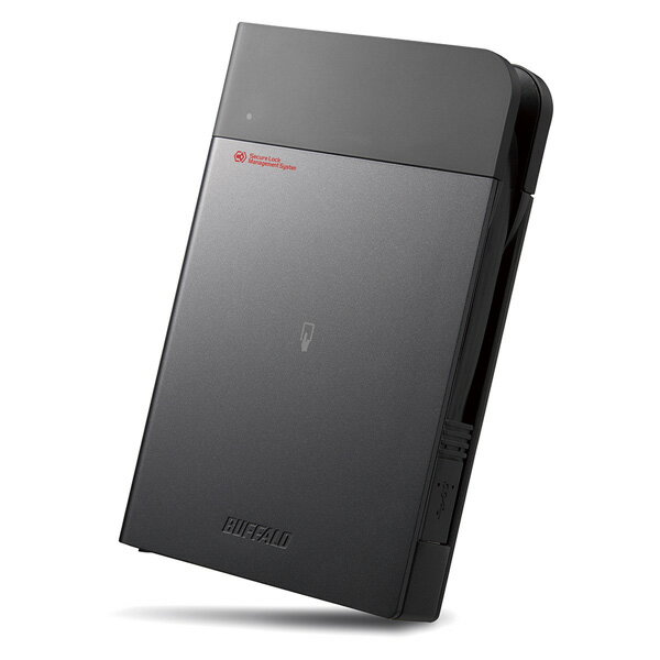 BUFFALO （バッファロー） ICカードセキュリティ対応耐衝撃ポータブルHDD 2.0TB HDS-PZN2.0U3TV3