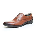紳士靴 BW4601-BR-28 バランスワークス ビジネスシューズ BALANCE WORKS ストレートチップ(ブラウン・サイズ:28.0cm) MOONSTAR(4)